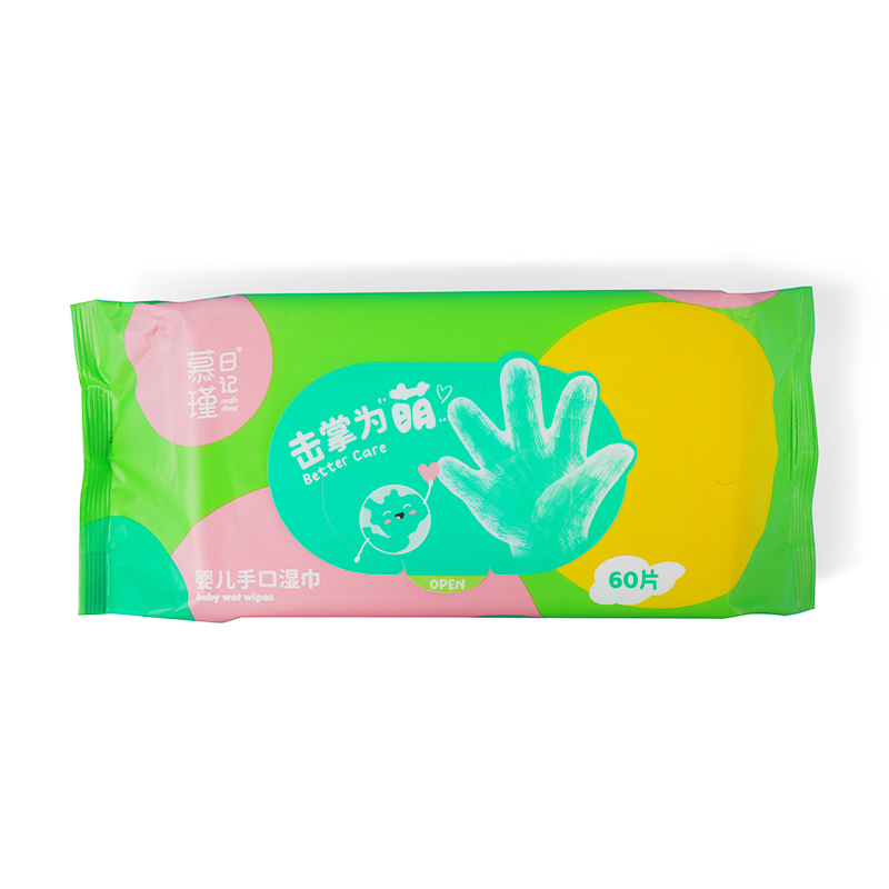 デリケートなスキンケア用のナチュラル ジェントル MPM 環境に優しいベビーワイプ